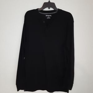 STANLEY black long sleeve shirt L
